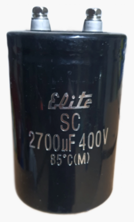 خازن 2700 میکروفاراد 400 ولت -elit